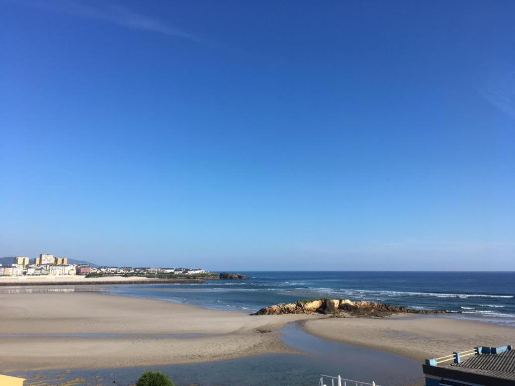 Apartamento Con Hermosas Vistas A La Playa Del Altar Sieiro Luaran gambar